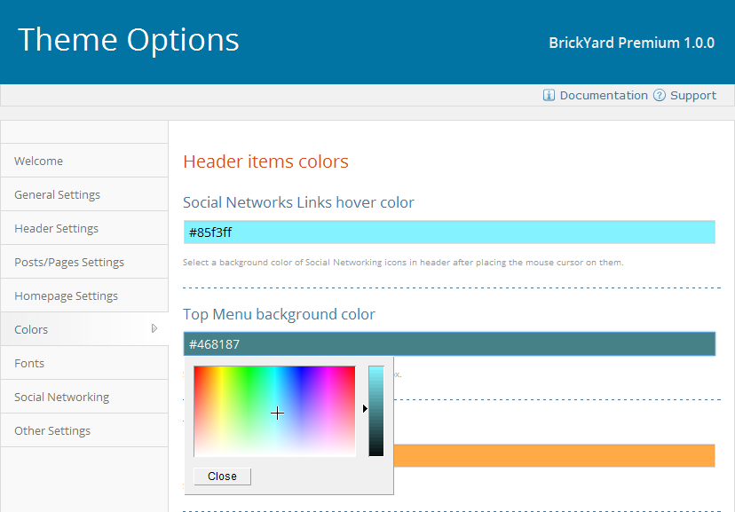 Color Options